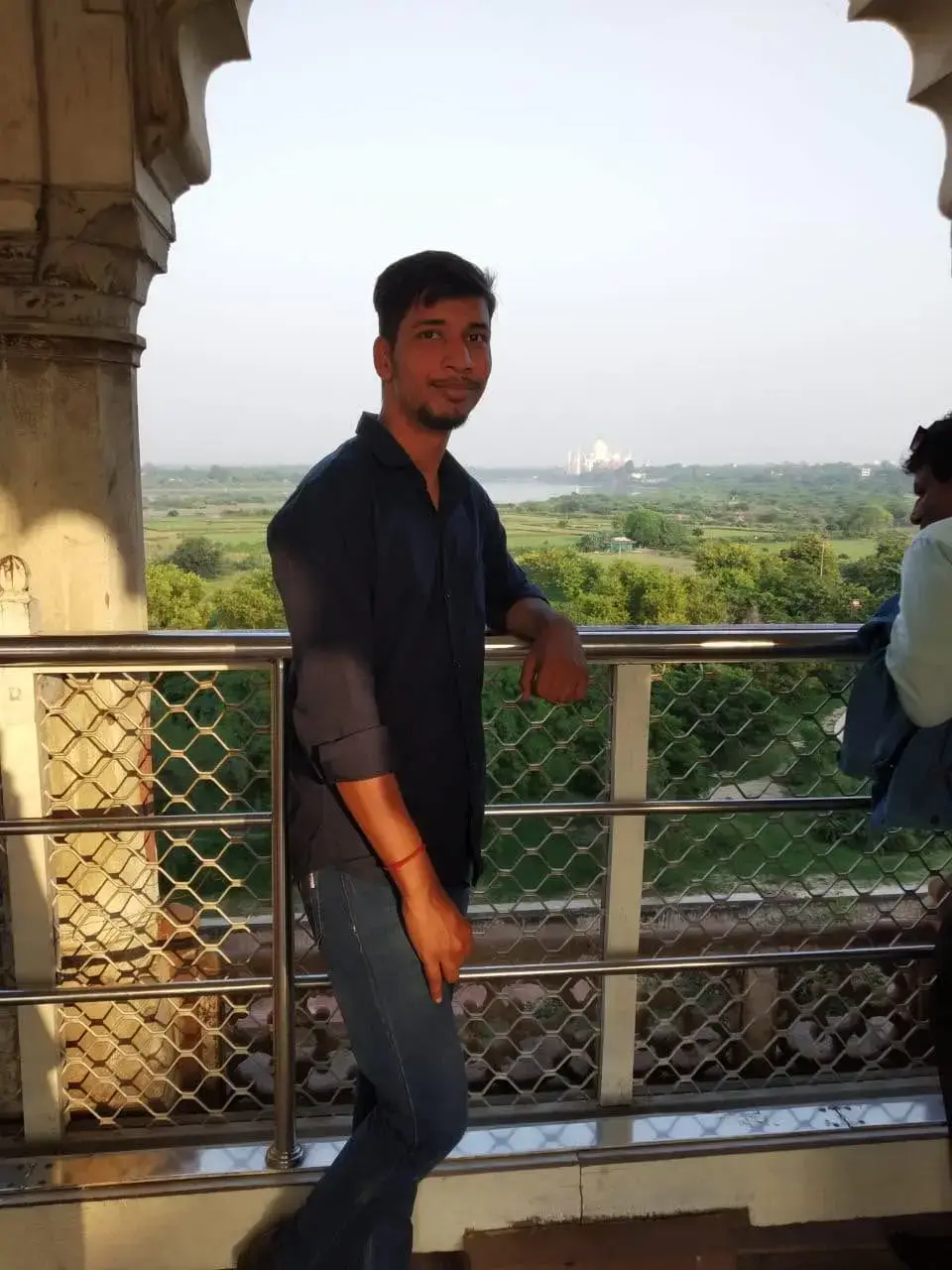 anurodh at agra fort